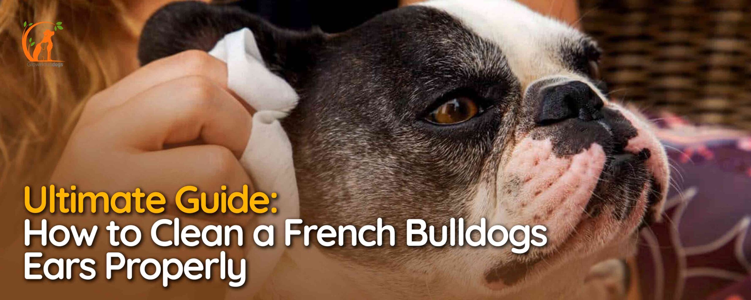 How to Clean a French Bulldogs Ears